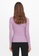 JACQUELINE DE YONG purple Fransiska Long Sleeves Stripe O-Neck Top 4FE20AAEEB8FFCGS_2