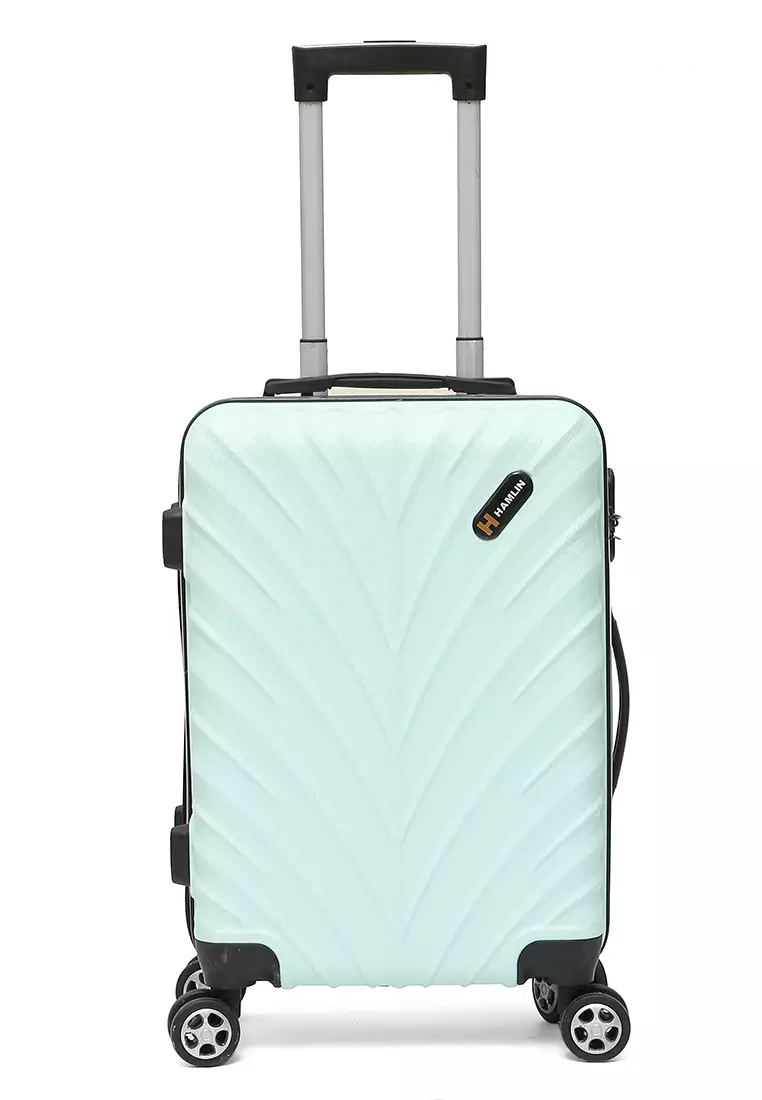 Carlton Tas Koper Hardcase Unisex Size 20Inch Suitcase Combination Lock Large Compartment Material ABS+PVC Coated ORIGINAL - Mint