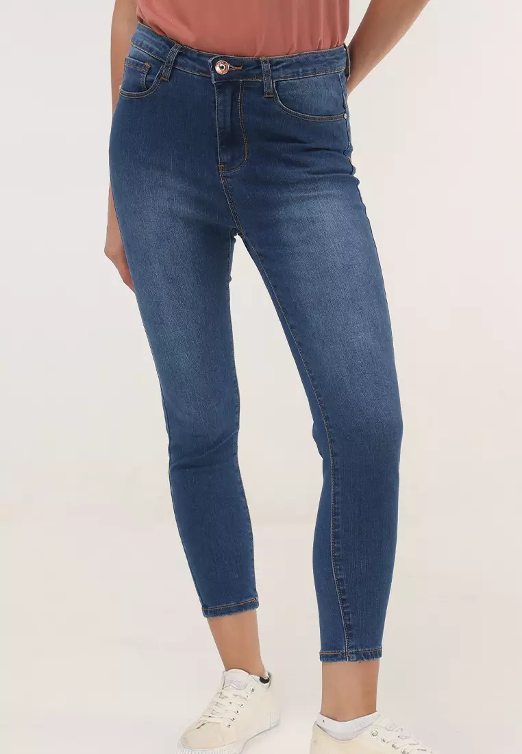 Denim High Waist Ladies Jeans