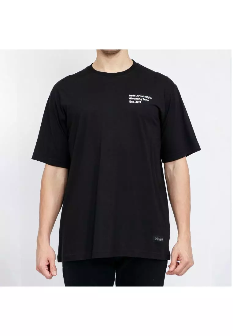 Kaos Design Artiodactyla Hitam Unisex