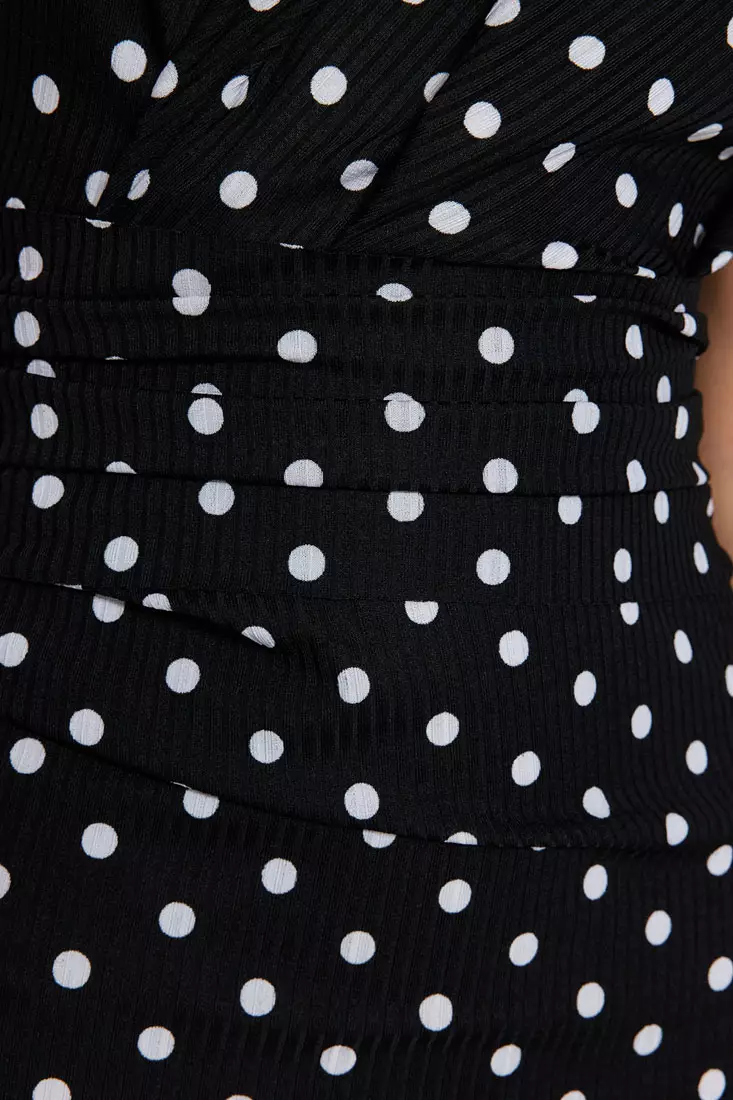 One-Shoulder Draped Dress