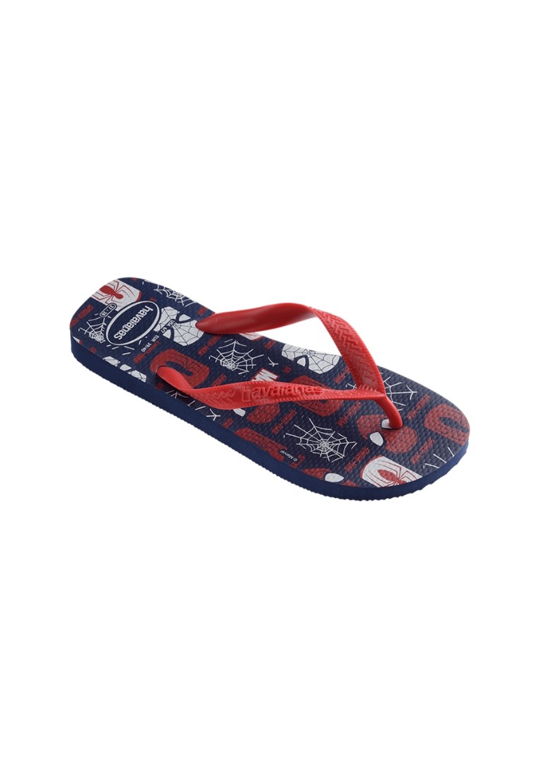 Men Top Marvel Logomania Flip Flops