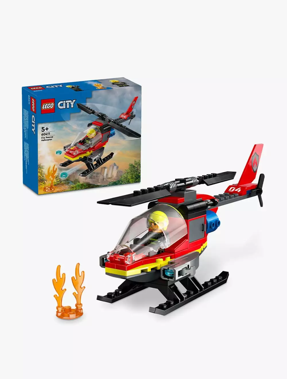 LEGO® City Fire Rescue Helicopter - 60411