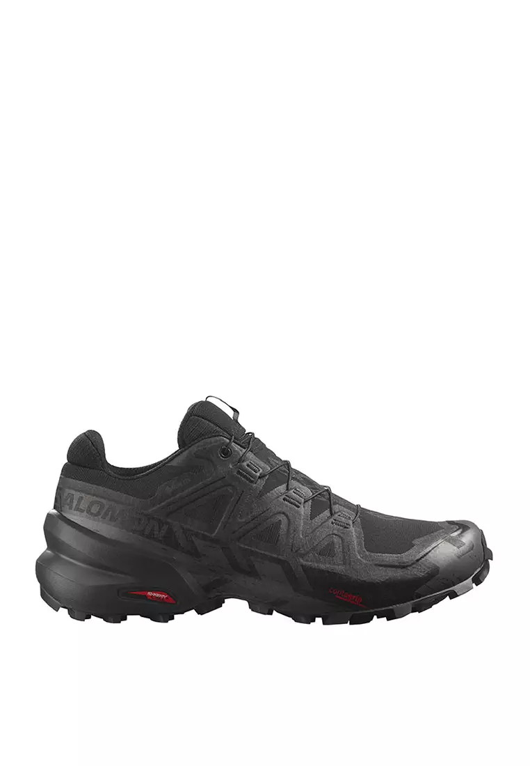 Salomon on sale black shoes