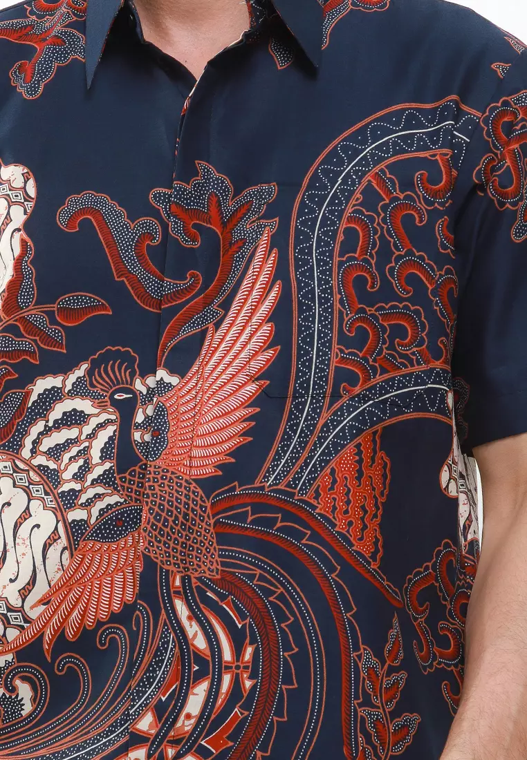 Azada Shirt Kemeja Batik Pria Pendek