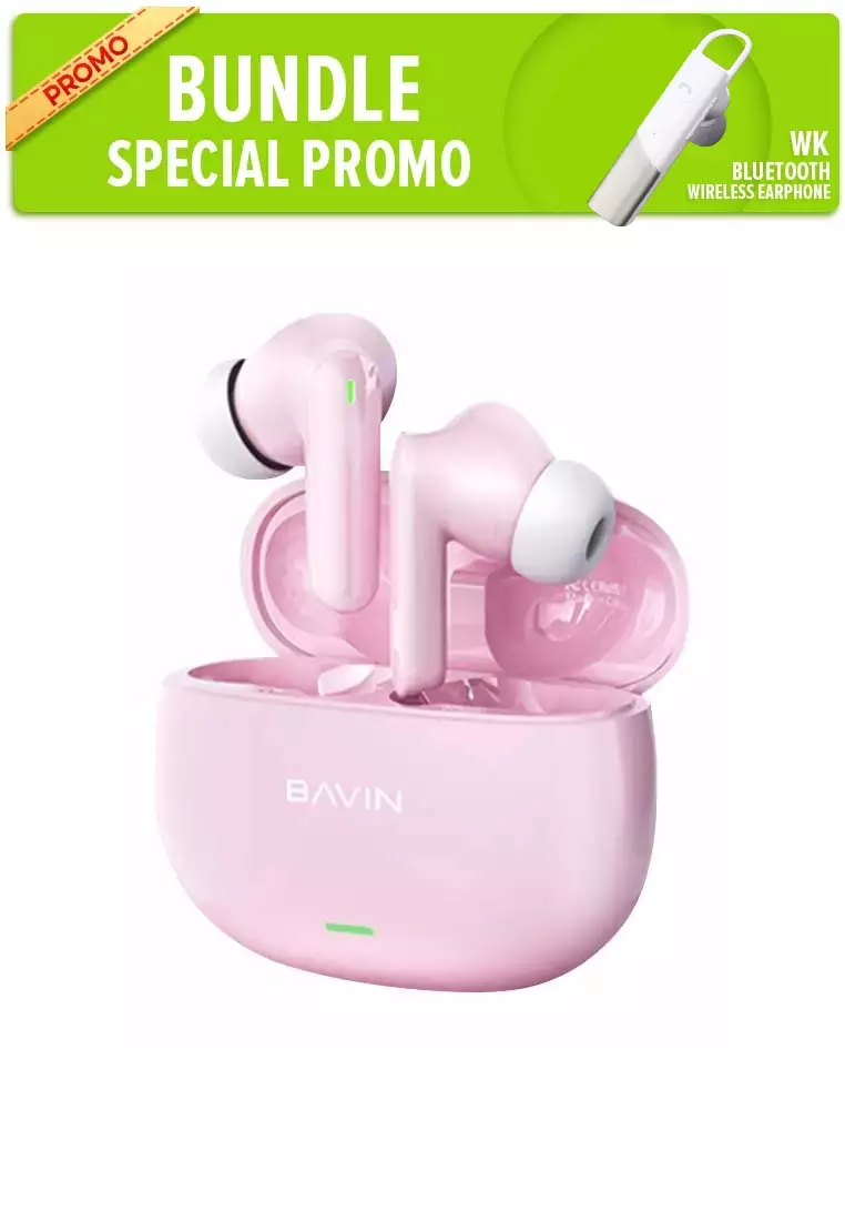 Buy BAVIN BAVIN BA57 TWS Bluetooth Wireless Earphones Bluetooth 5.3 Stereo Audio  Sound Headphones Earbuds Touch Control Earphone With BS.150 Bluetooth  Headset Bundle Promo 2024 Online | ZALORA Philippines