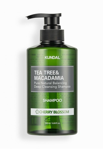 KUNDAL [KUNDAL] Tea Tree and Macadamia Deep Cleansing Shampoo 500ml Cherry Blossom 4C993BE3B09CF4GS_1