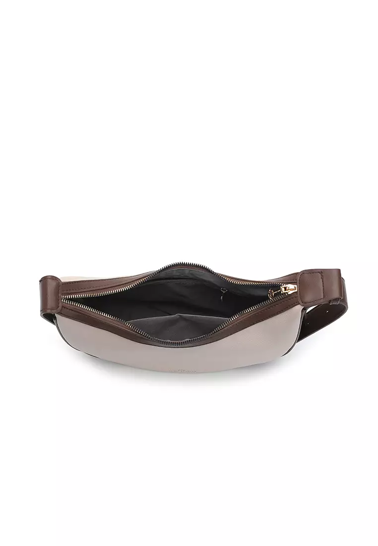 Women's Shoulder Bag / Sling Bag / Crossbody Bag - Beige / Brown