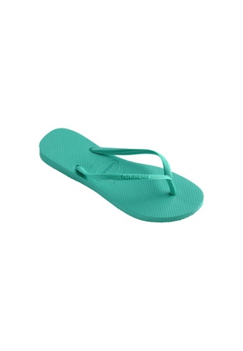 Havaianas green Havaianas Women Slim Flip Flops - Virtual Green 82481SHD56958BGS_1