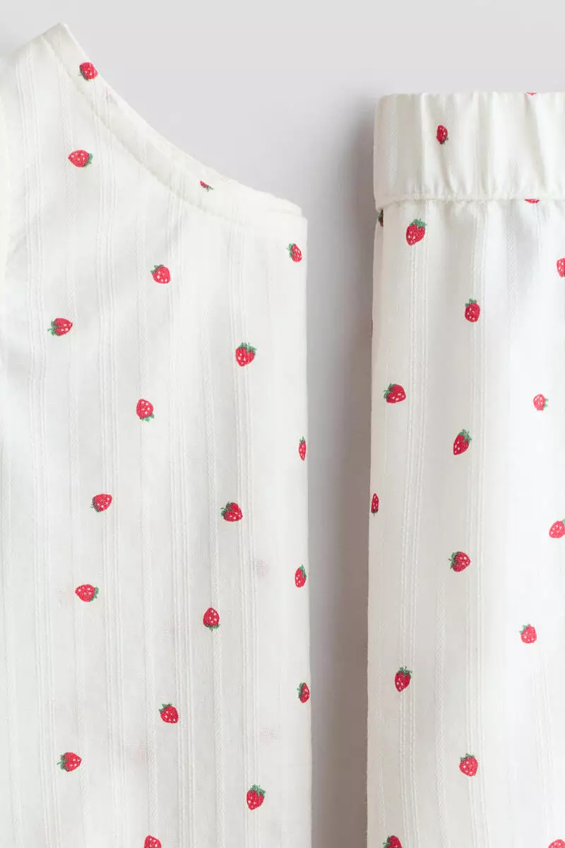 2-piece patterned cotton set