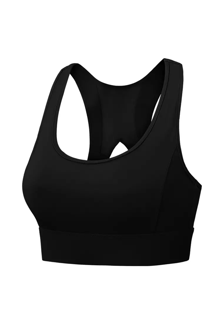 Buy ZITIQUE Korean style women's shockproof sports bra black