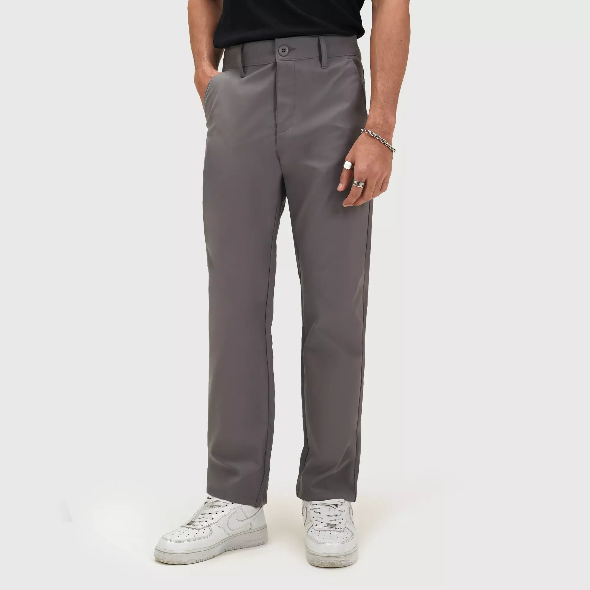 CELCIUS Comfort Fit Celana Trousers L03000715C Grey