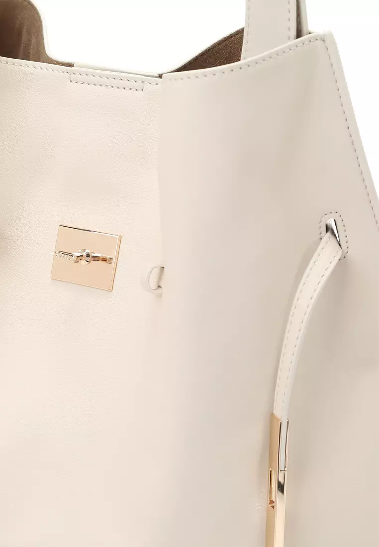 SAOI Belt Tote II - Cream Beige