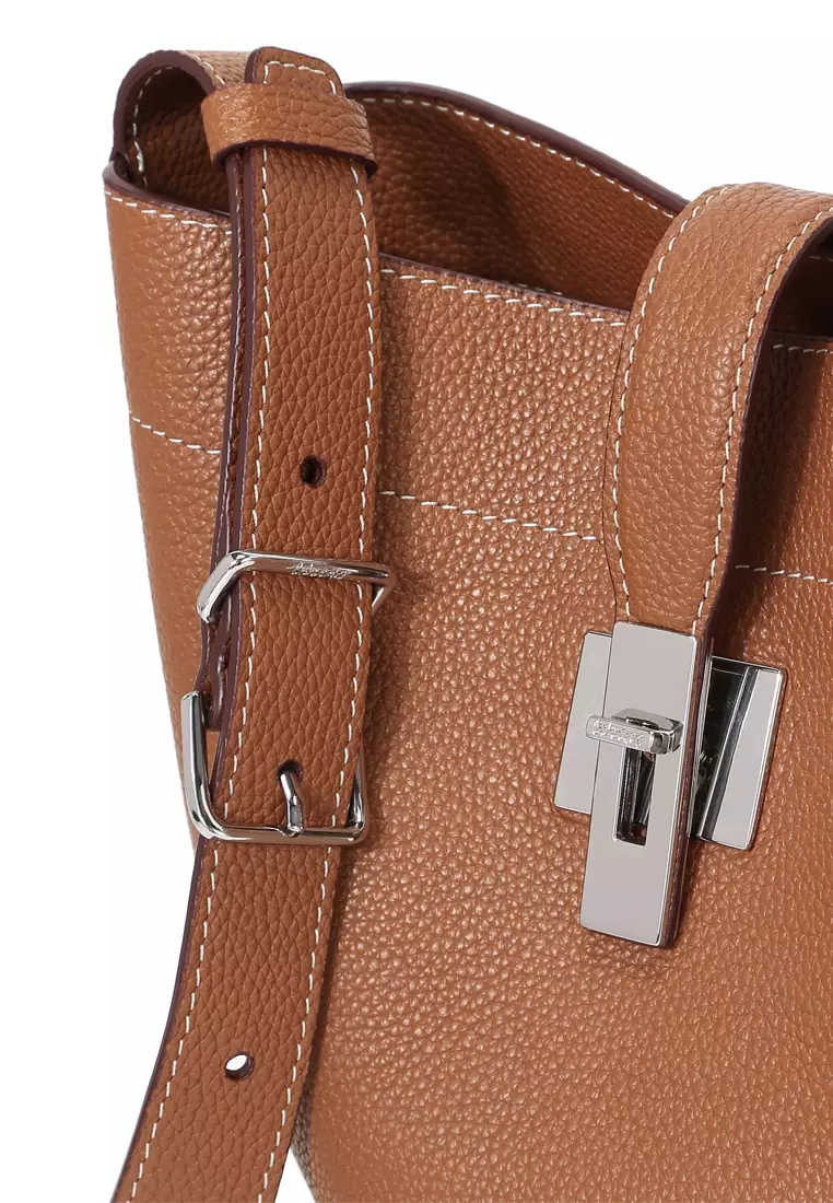 ZANA Small Shoulder Bag - Caramel