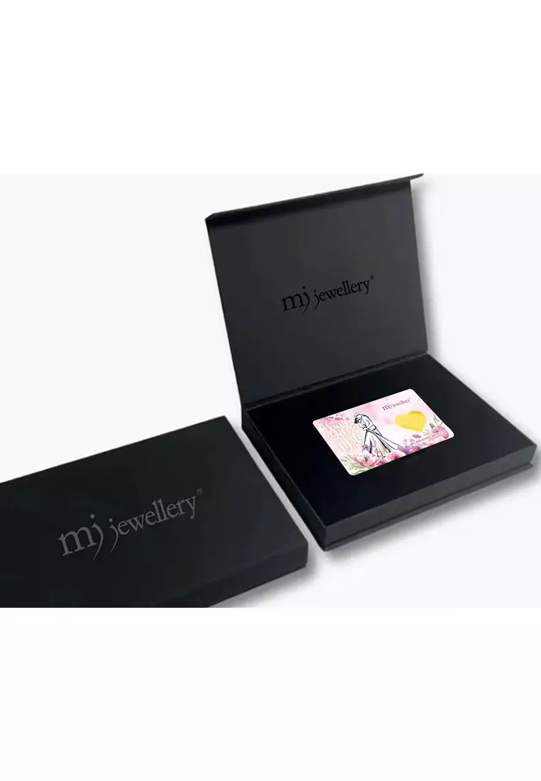 5G系列 999.9/24K足金 婚禮卡片 (1克)