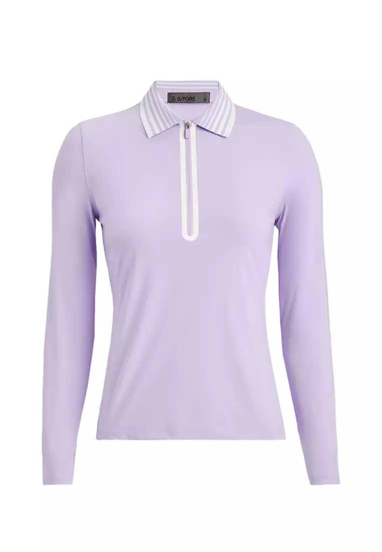 Buy G/FORE G/FORE Women’s Silky Tech Nylon Quarter Zip Polo 2026 Online ...