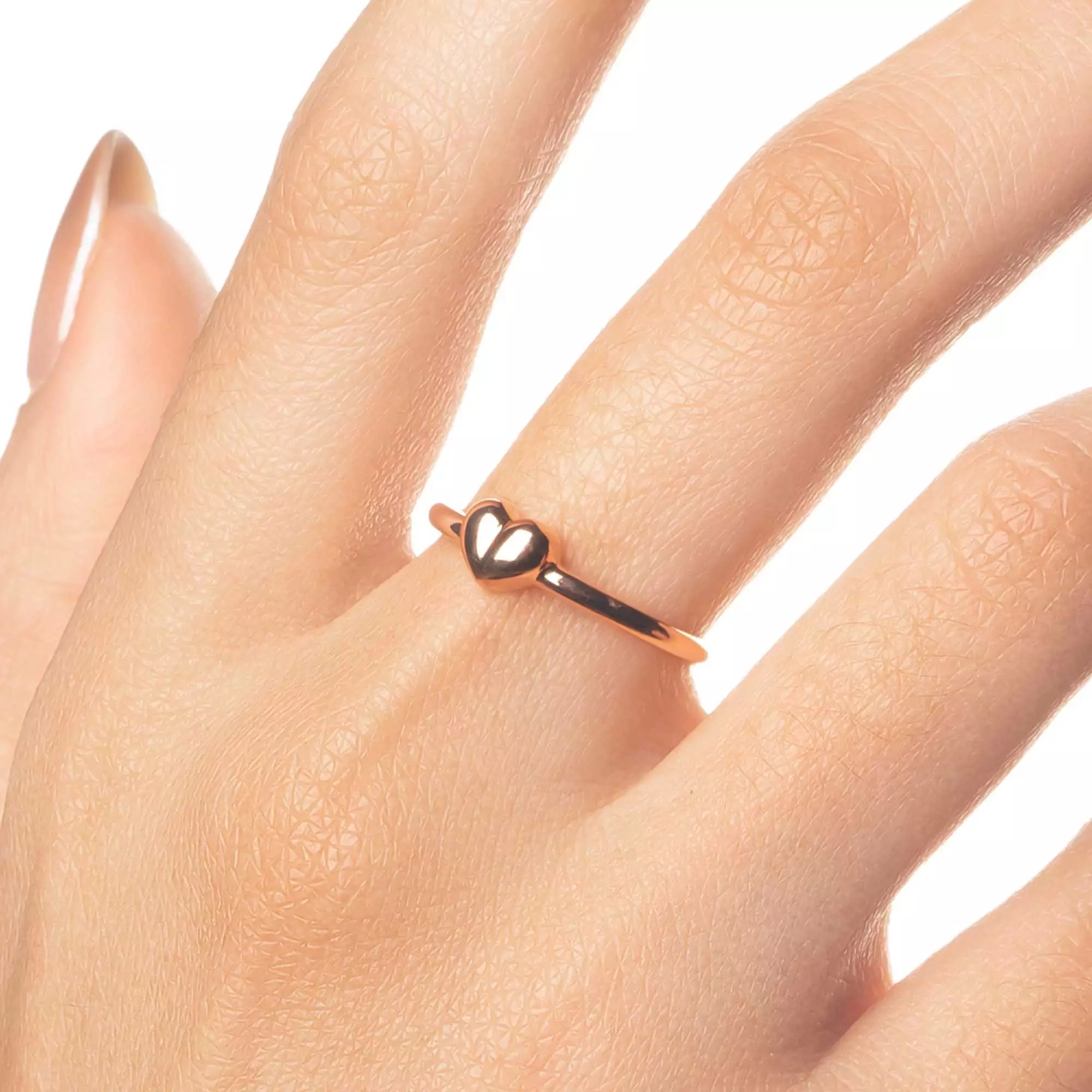 Cincin Emas 7k - Love Bomb Gold Ring - Bubbly Collection - Juene Jewelry