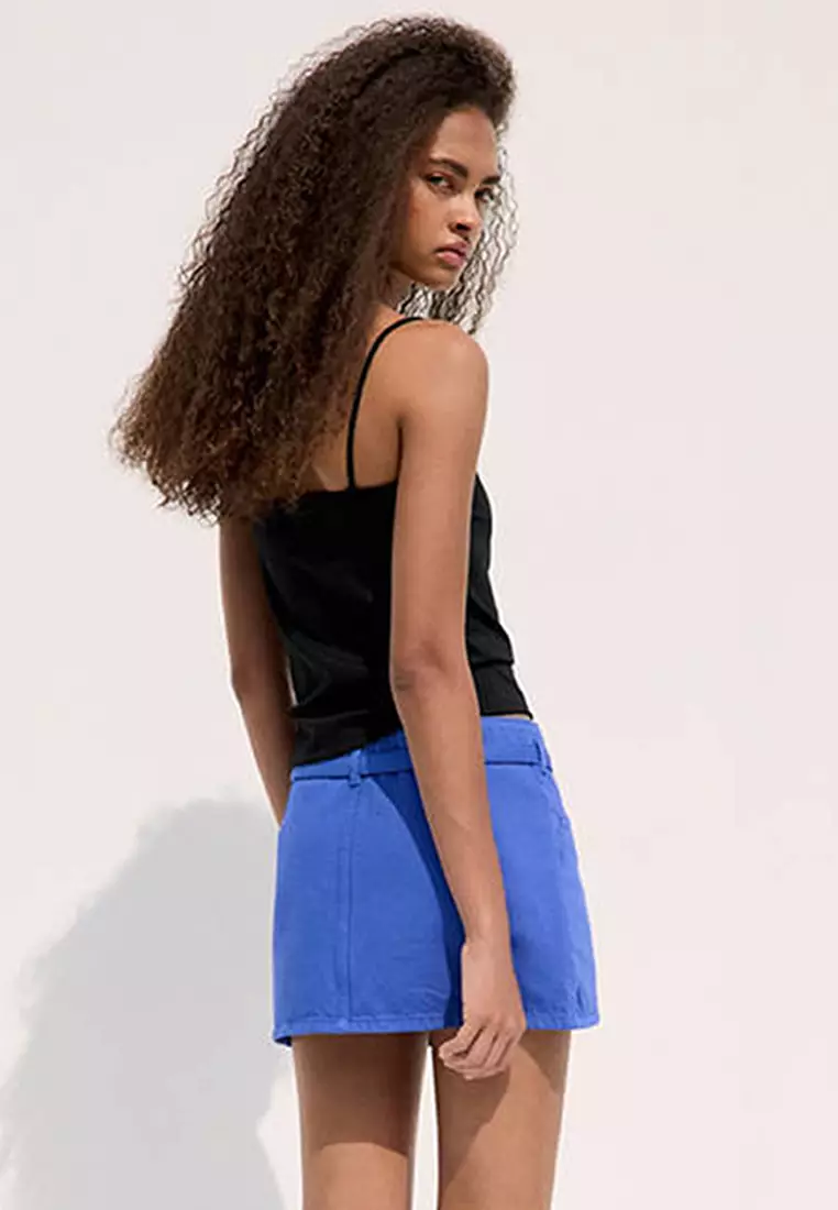 Fitted Top With Thin Straps