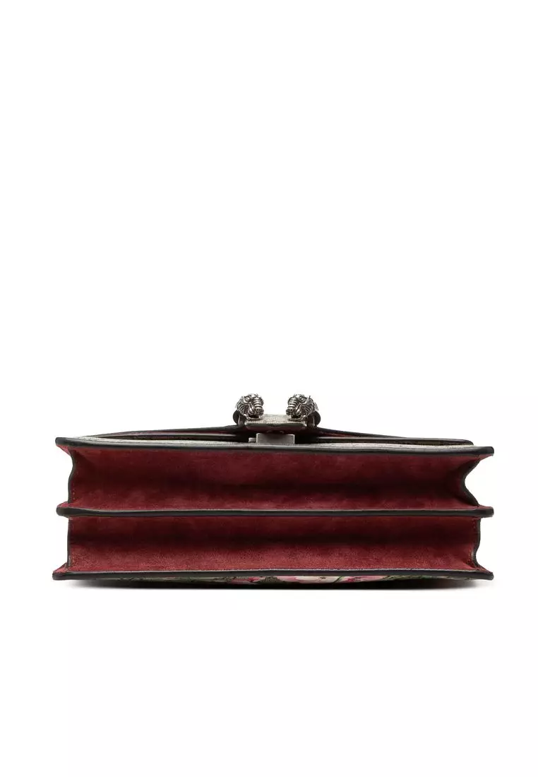 Pre-Loved Gucci Medium Gg Supreme Blooms Dionysus Shoulder Bag