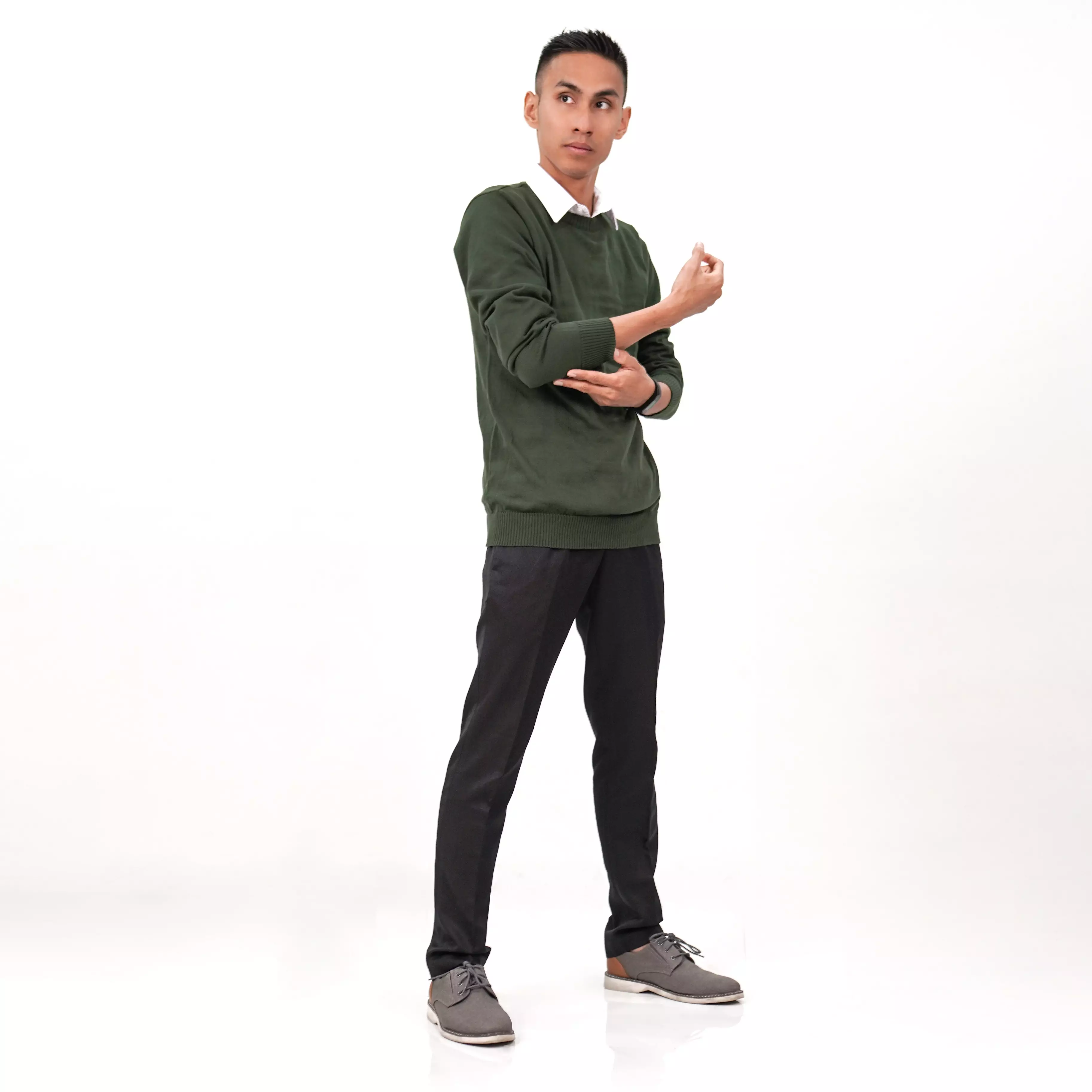 OKECHUKU Sweater Rajut  Otniel Sweter O Neck Pria Knit Sweater Fashion Pria