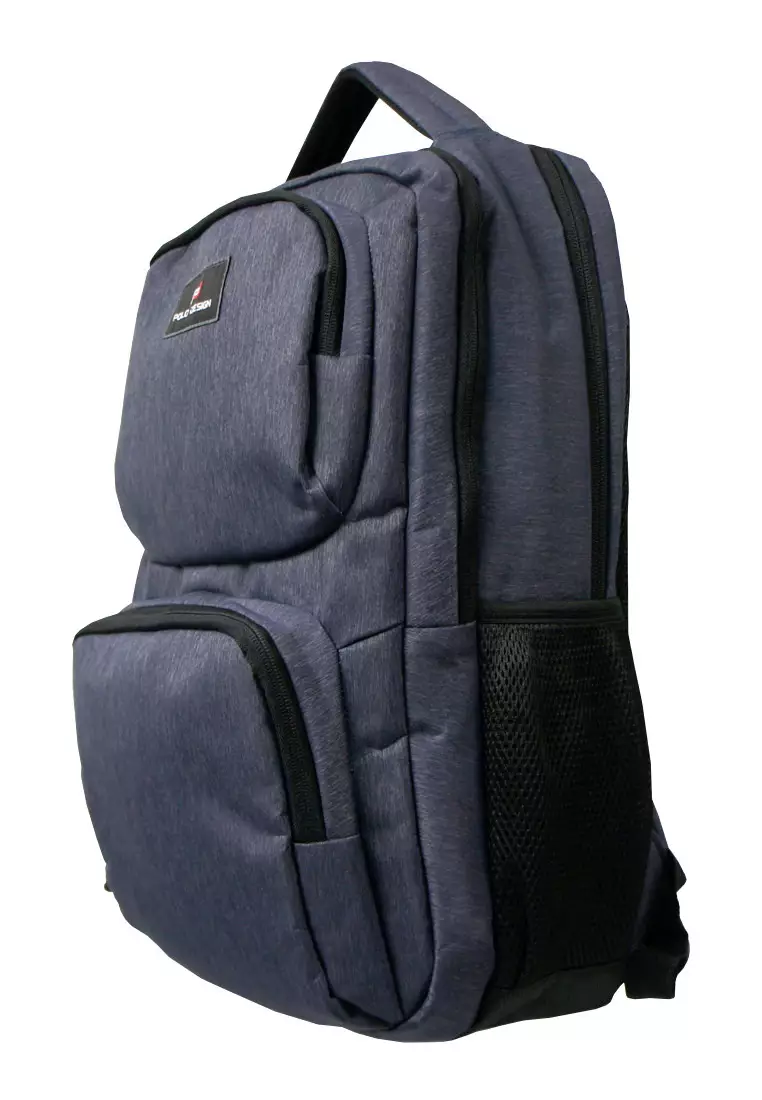 Polo Design Backpack 9052-06 Blue + Sling bag 819-06 Blue