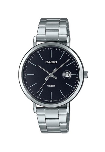 CASIO silver Casio Classic Fashion Watch (MTP-E175D-1E) 70393AC00D7725GS_1