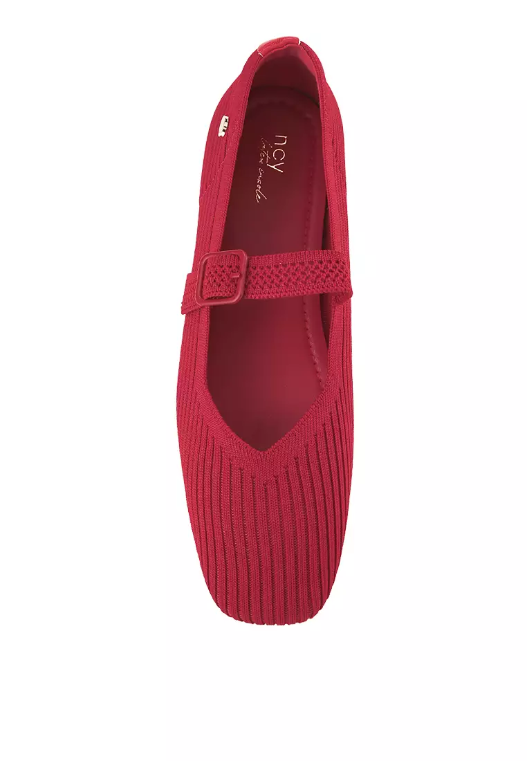DONNA J2527-9 FLATSHOES RED