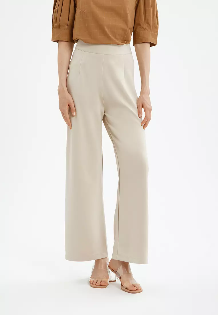 BB Canni Scuba Pants R2 IVORY Warna IVORY