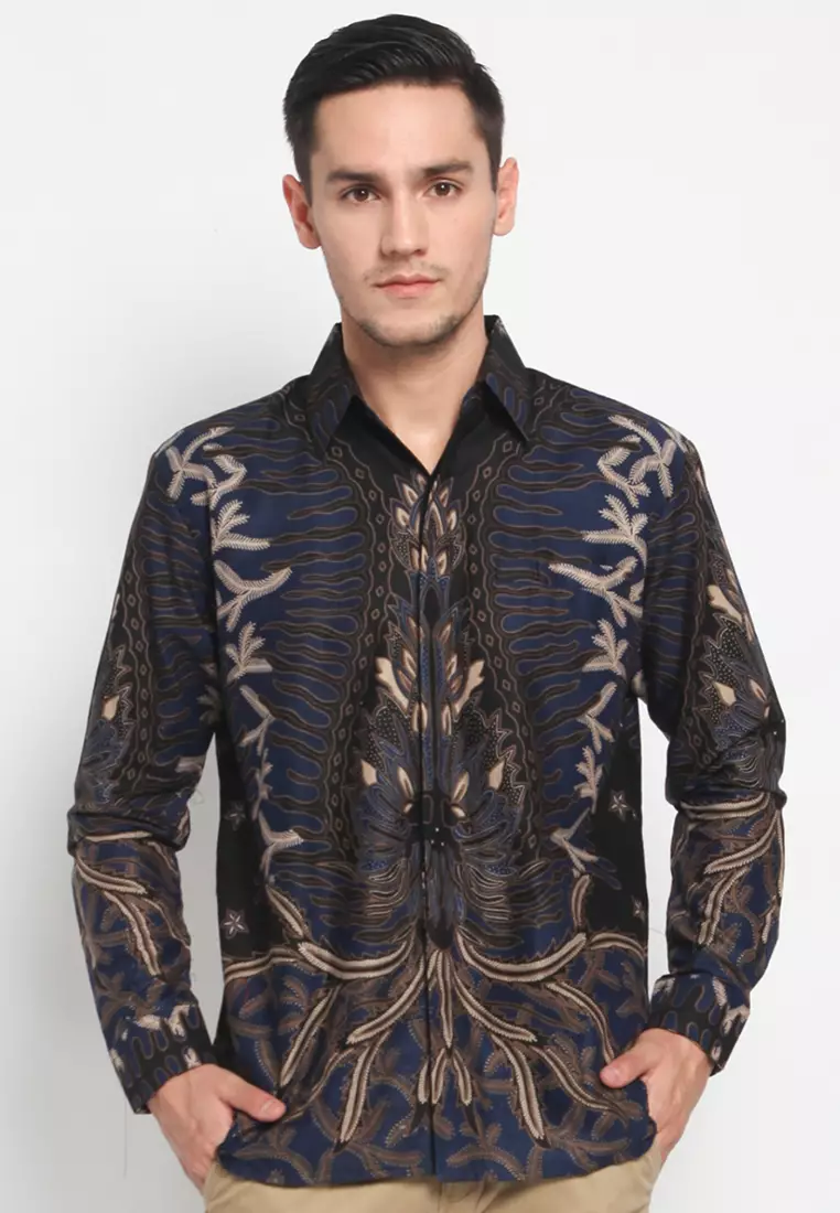 Jual Batik Mayung Yamadipati Kemeja Batik Pria Premium Slimfit Modern ...