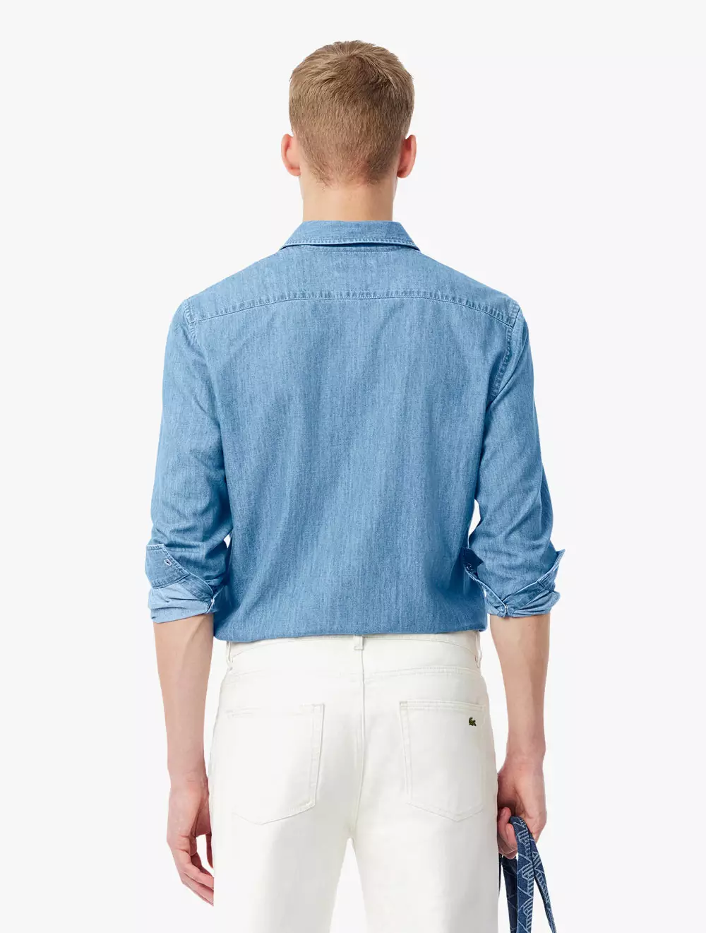 Regular Fit Lightweight Denim Shirt - Blue