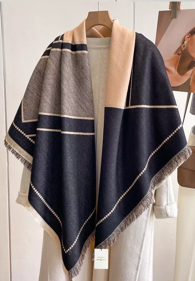 Faux Velvet Scarf AS-F3702