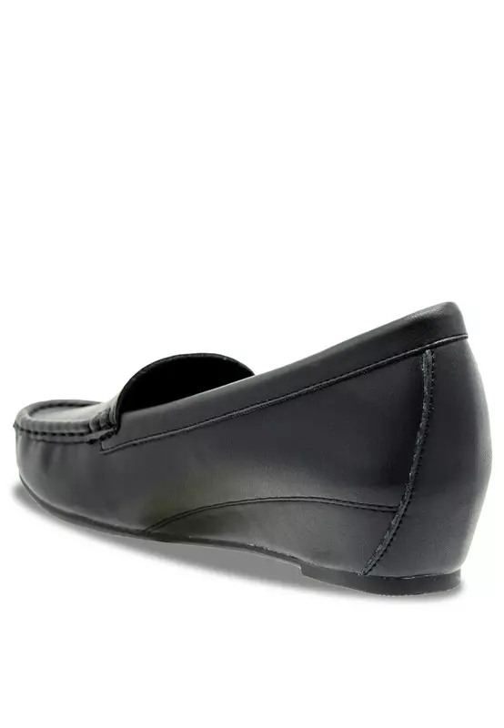 Louis Cuppers Slip On Loafer Wedges