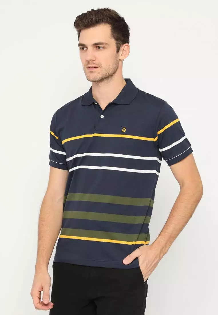 MATSUDA Kaos Polo Shirt Pria Kerah Gotsu