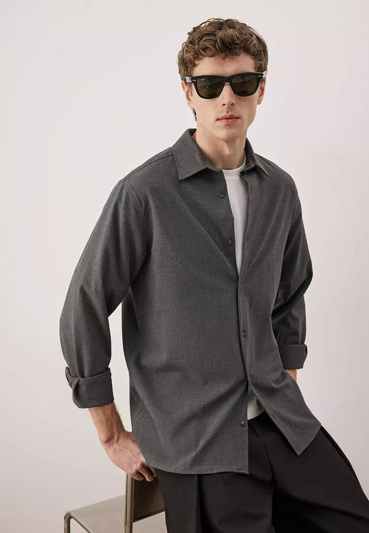 Regular Fit Shirt Jacket