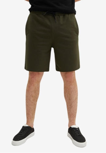 LC Waikiki green Slim Fit Men's Shorts 5ABB6AA0542213GS_1
