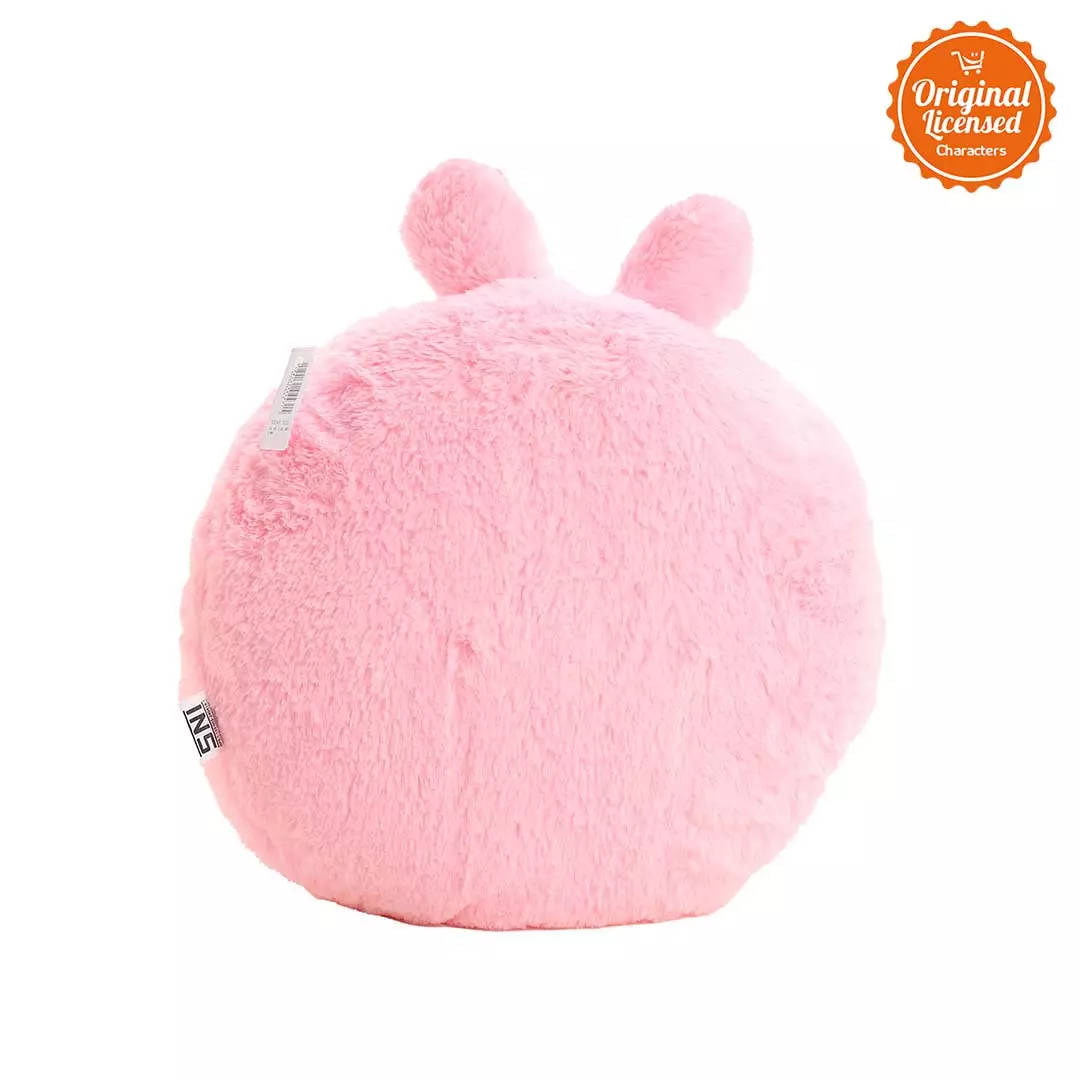Boneka Bantal Kepala Rabbit 30 cm - Pink 