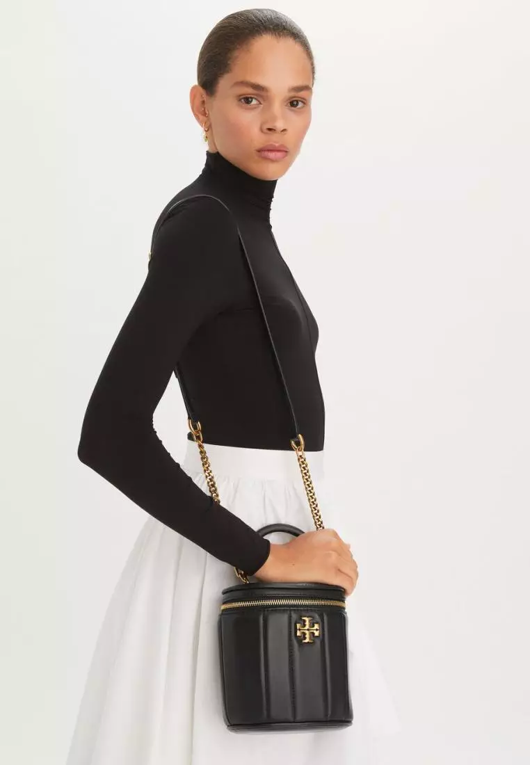 Tory Burch Kira Vanity Case Black