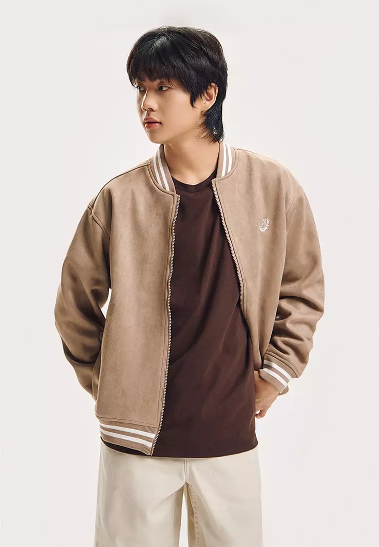 Relaxed Fit Bomber Jacket