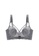 ZITIQUE grey Women's Breathable Light Thin Non-wired Bra - Dark Grey 9BF6CUS10F2A23GS_1