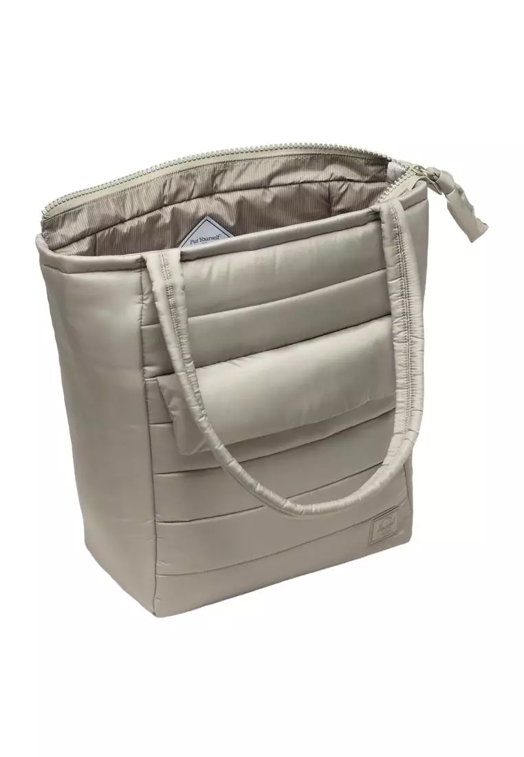 Herschel Retreat Tote Quilted Abbey Stone