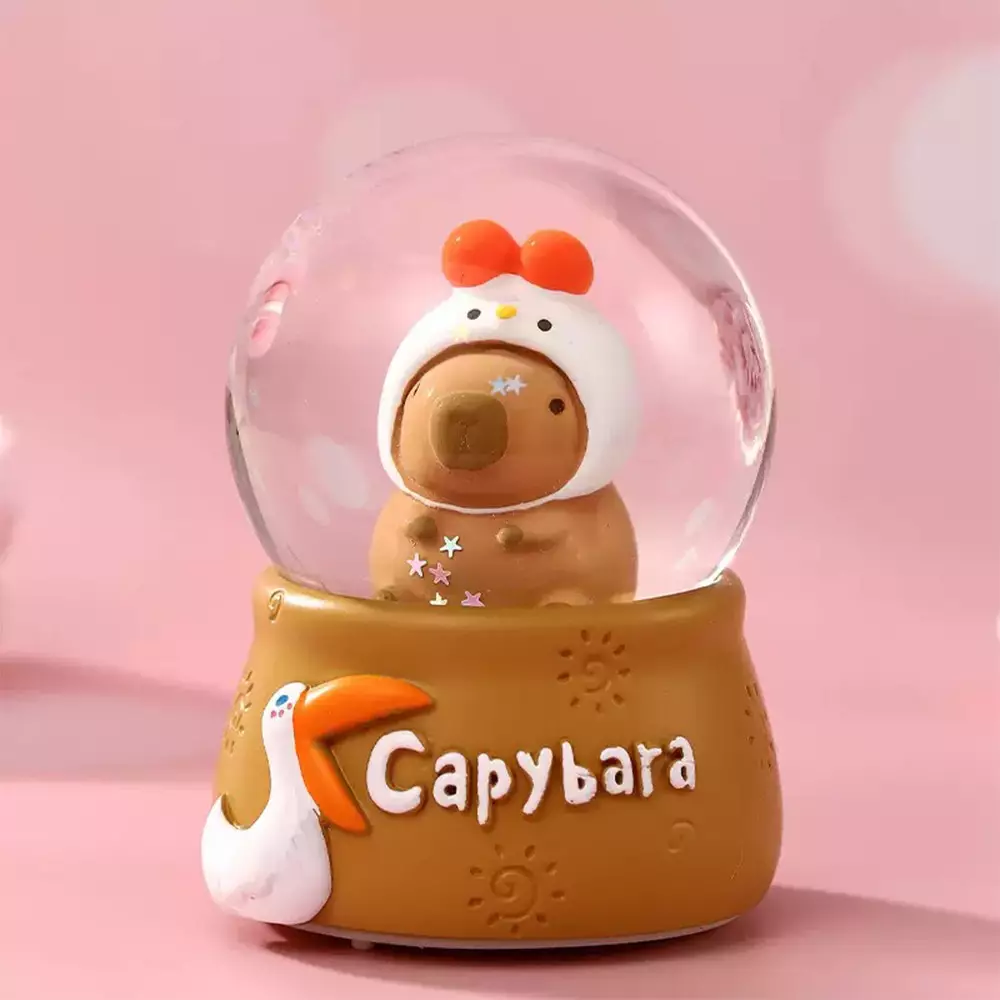 KIDDY FUN SNOW GLOBE CAPYBARA RANDOM