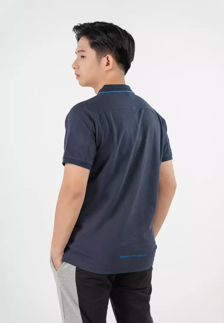 Natural Softness Tritoni Polo Cotton T-shirt