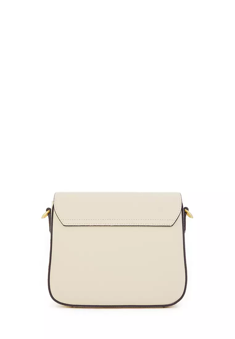 Beige Pure Small Crossbody Bag