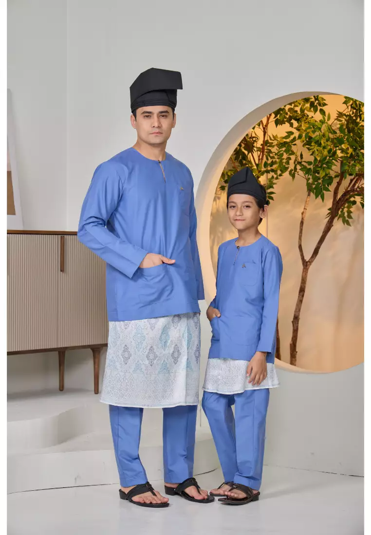 Baju Melayu Moden Teluk Belanga For Kids