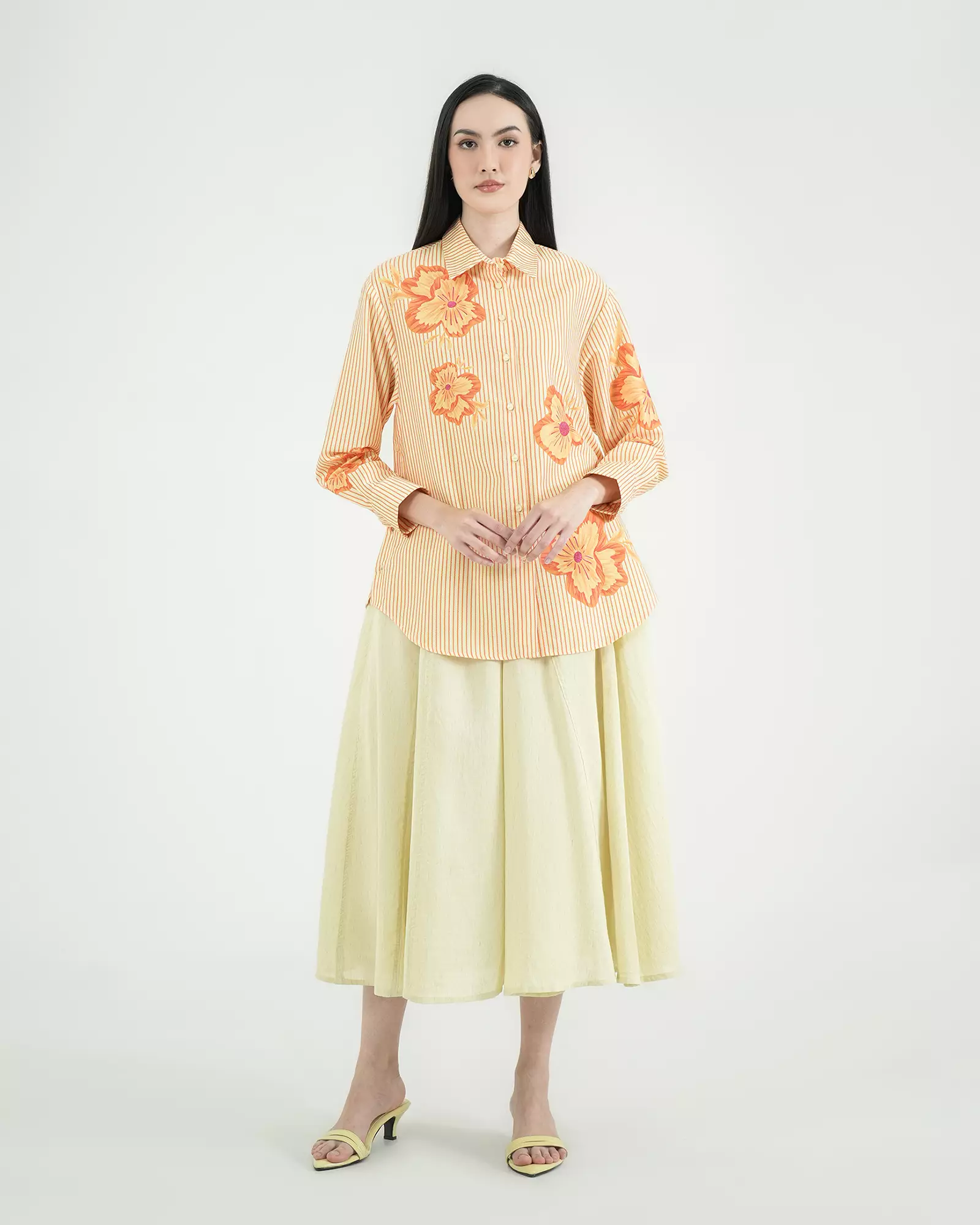 Geulis.id BOYANE SHIRT - Orange