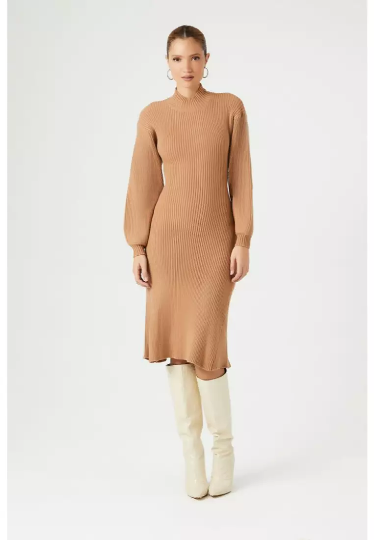 Forever 21 long sweater dress on sale