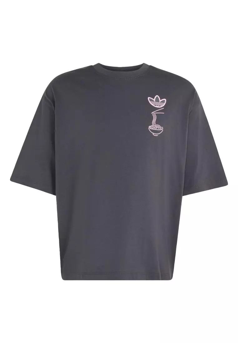 Buy ADIDAS Lifestyle SOBA CAT GRAPHIC OVERSIZED TEE Men Grey