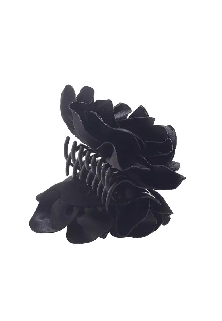 Hair Clip Shifon Type D Black