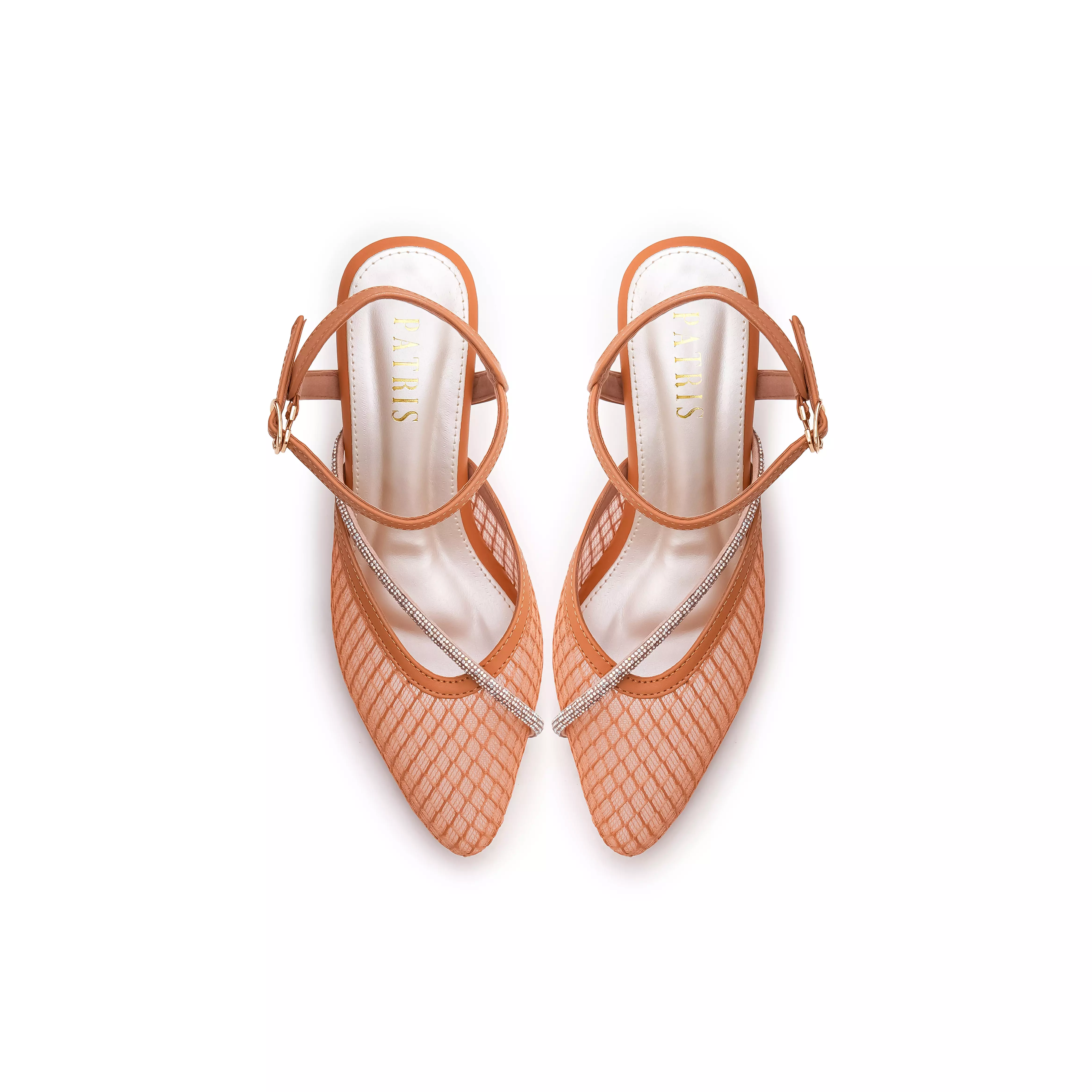 PATRIS Jesslyn Mules Wanita Heels / Hak 7 Cm