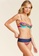 Cia Maritima pink and orange and green and blue and multi and gold and navy Maya High Waist Bralette Bikini 24DCBUS67FBC7CGS_5